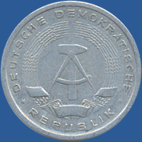 1 марка ГДР 1956 года