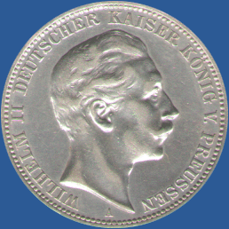 3 марки Пруссии 1912 года